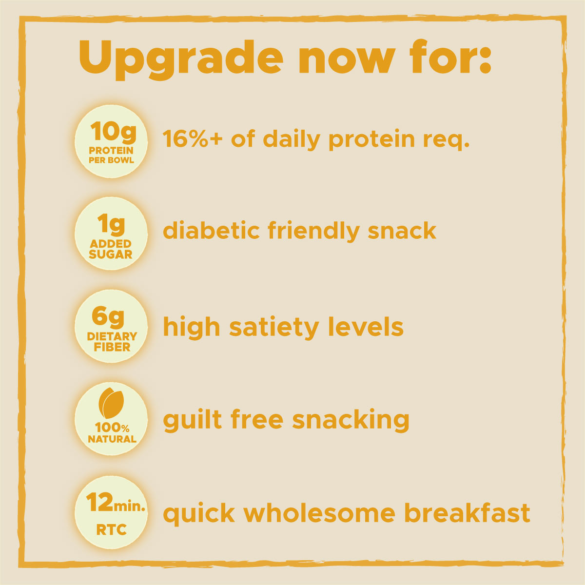 benefits of protein oats khichadi