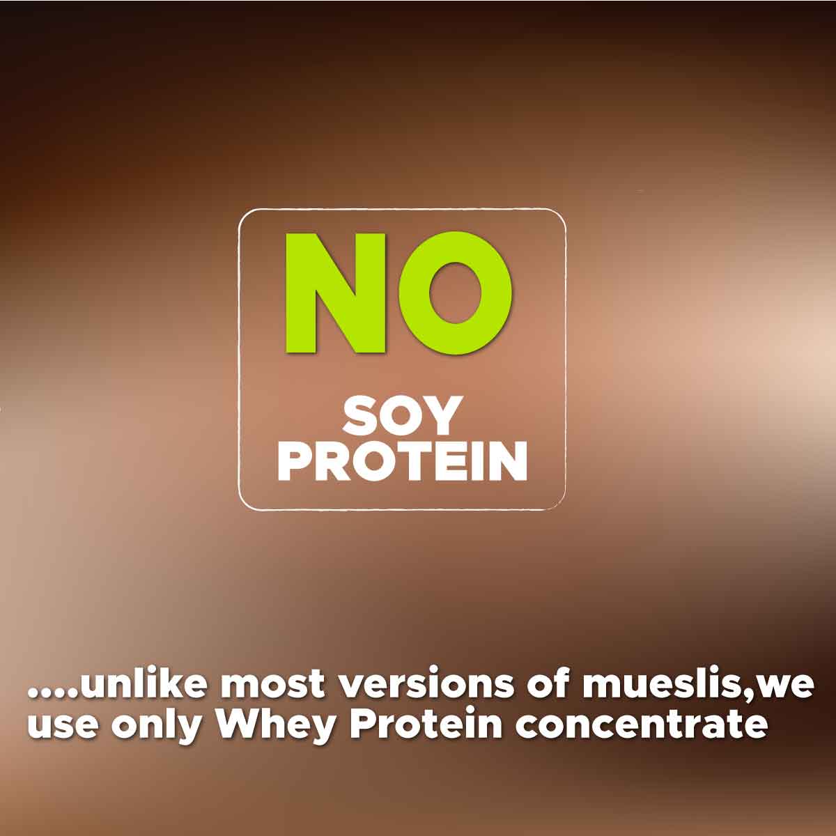 protein muesli without soy protein
